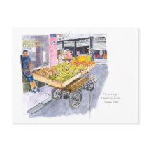 キューバ，オールドハバナの果物売り