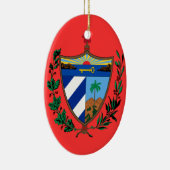 キューバ-カスタムなクリスマスのオーナメント セラミックオーナメント (右)