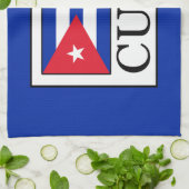 キューバ キッチンタオル (折り畳み)