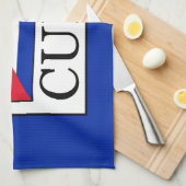 キューバ キッチンタオル (四つ折り)