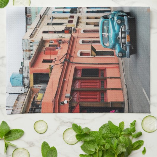 キューバ キッチンタオル (折り畳み)