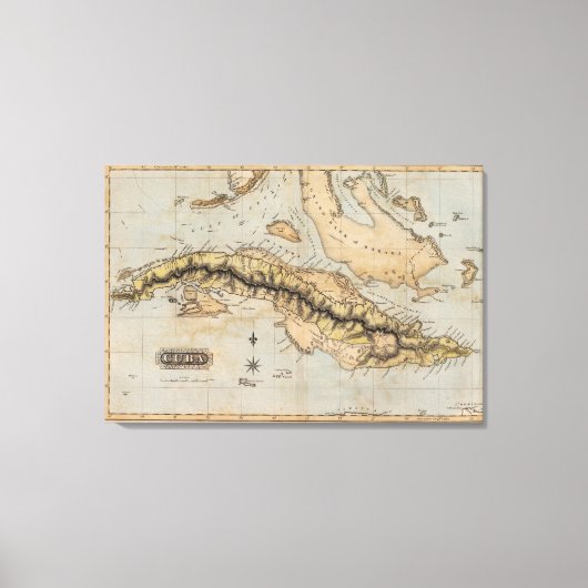 キューバ キャンバスプリント (正面)