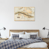 キューバ キャンバスプリント (インサイチュ (寝室))