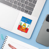 キューバ，クルセズの紋章 シール (ノートパソコンとiPhone)