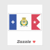 キューバ・シエンフエゴ国旗 シール (シート)