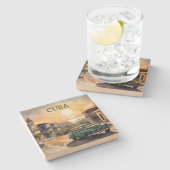 キューバ ストーンコースター (横)