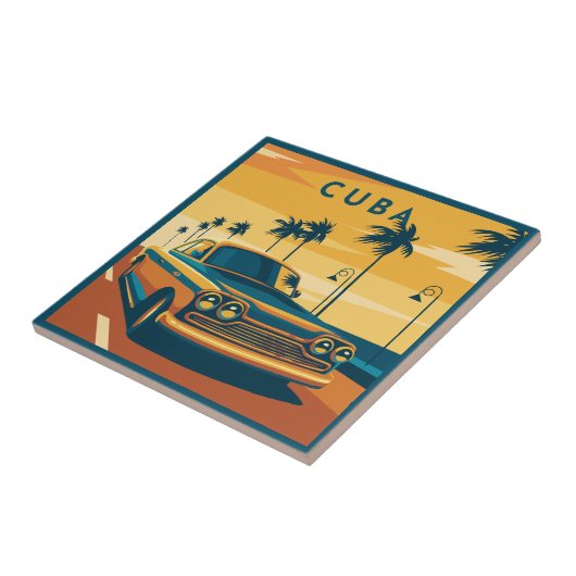 キューバ タイル (側面)