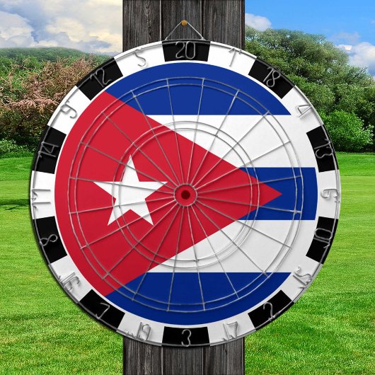 キューバ・ダートボード・キューバ国旗/ゲーム・ボード ダーツボード
