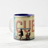 キューバ！ ツートーンマグカップ (正面左)