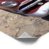 キューバ、トリニダードの古い植民地時代の村。 ポスター (角)