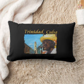 キューバ – トリニダード・キューバ・シガーアート ランバークッション (ブランケット)
