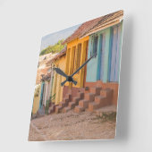 キューバ,トリニダード·ハウス スクエア壁時計 (傾斜)