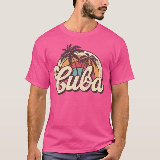 キューバ・ハネムーントリップ Tシャツ (正面)