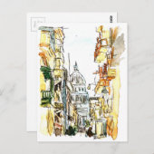 キューバ・ハバナと首都 ポストカード (正面/裏面)