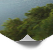 キューバ,ハバナのパノラマビュー ポスター (角)