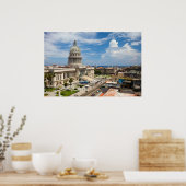 キューバ，ハバナの建物の表示 ポスター (キッチン)