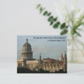 キューバ,ハバナ,エルキャピトリオ&グランテアトロ ポストカード (スタンド正面)