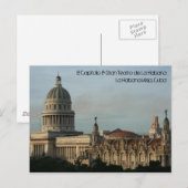キューバ,ハバナ,エルキャピトリオ&グランテアトロ ポストカード (正面/裏面)