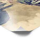 キューバ，ハバナ フォトプリント            (角)