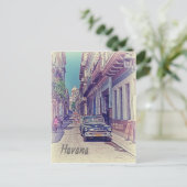 キューバ，ハバナ ポストカード (スタンド正面)