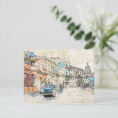 キューバ，ハバナ ポストカード (スタンド正面)