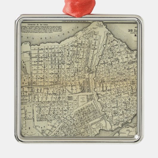 キューバ·ハバナ メタルオーナメント (正面)