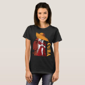 キューバ ハバナ レディ ロゴ 旅行Tシャツ Tシャツ (正面フル)