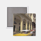 キューバ、ハバナ。1950カラフル年代のシボイ マグネット (正面/裏面)