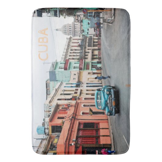 キューバ バスマット (正面縦)