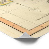 キューバ、バハマI、バミューダス ポスター (角)