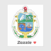 キューバ，バラコア市の紋章 シール (シート)