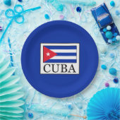 キューバ ペーパープレート (パーティー)