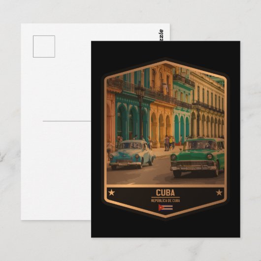 キューバ ポストカード (正面/裏面)