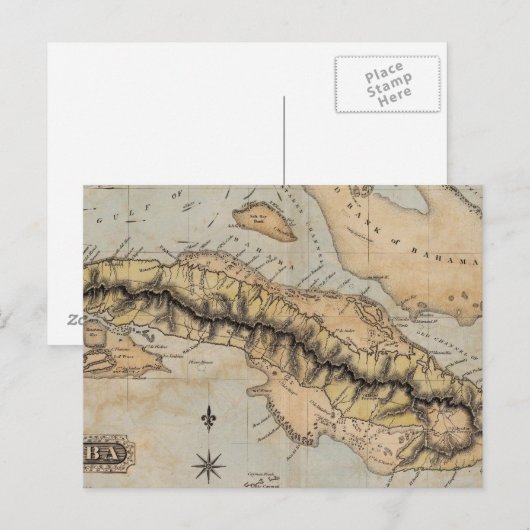 キューバ ポストカード (正面/裏面)