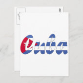 キューバ ポストカード (正面/裏面)