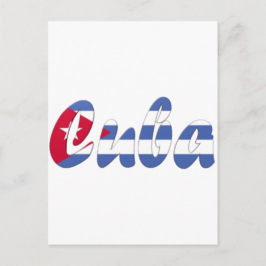 キューバ ポストカード (正面)