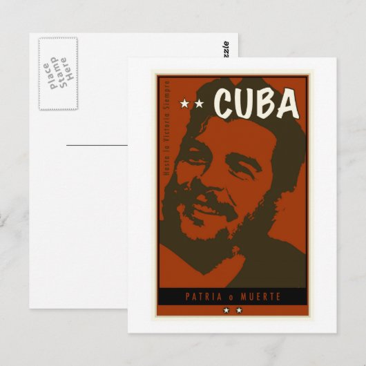 キューバ ポストカード (正面/裏面)