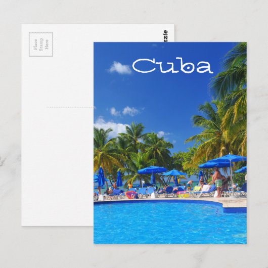 キューバ ポストカード (正面/裏面)