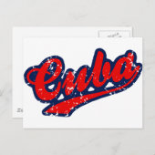 キューバ ポストカード (正面/裏面)