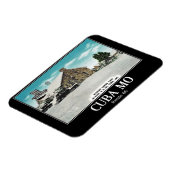 キューバ、ミズーリ、3月66日、ヴィンテージ マグネット (左側)