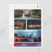 キューバ – モザイク –  ポストカード (正面/裏面)