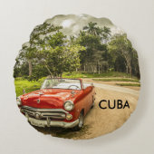 キューバ ラウンドクッション (正面)