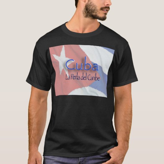 キューバ – ラペルラデルカリベ Tシャツ (正面)