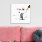 キューバ・リブレ キャンバスプリント (インサイチュ (リビング))