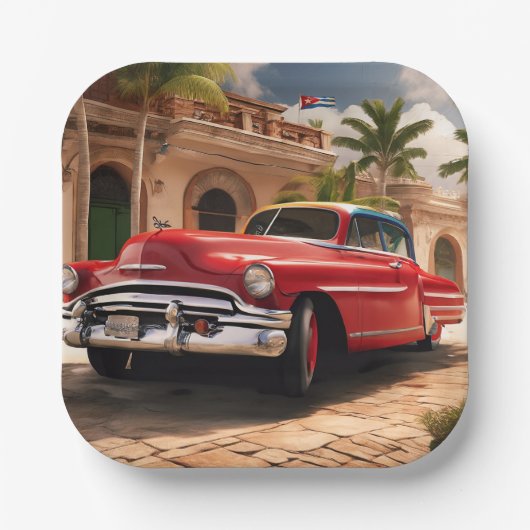 キューバ・リブレ！ ペーパープレート (正面)