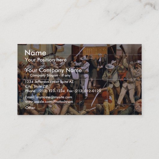 『キューバ』レトロ劇場 名刺 (正面)