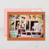 キューバ、ヴィンテージ切手、はがき ポストカード (正面/裏面)