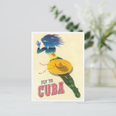 キューバ・ヴィンテージ旅行はがき ポストカード (スタンド正面)