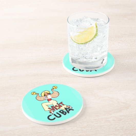 キューバ・ヴィンテージ旅行を訪れる コースター (側面)