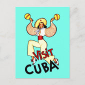 キューバ・ヴィンテージ旅行を訪れる シーズンポストカード (正面)